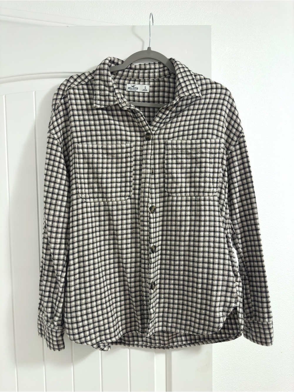 Oversized Hollister Flannel Shirt Size S